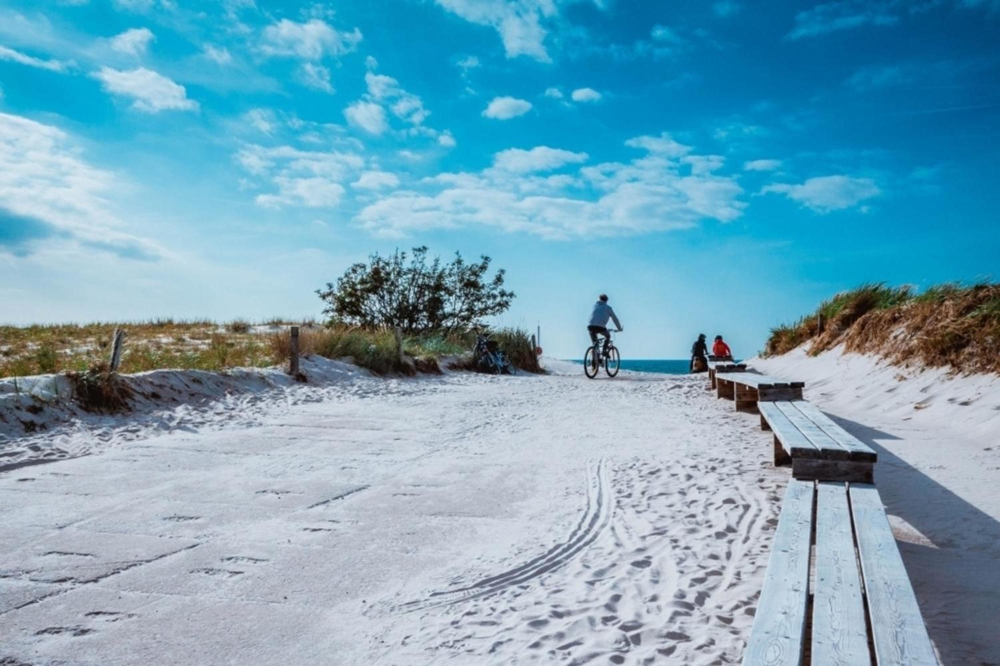 Ferienwohnung "Strandgut" Neuhaus  ภายนอก รูปภาพ